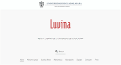 Desktop Screenshot of luvina.com.mx