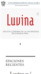 Mobile Screenshot of luvina.com.mx